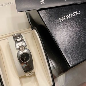 MOVADO women’s watch with diamonds